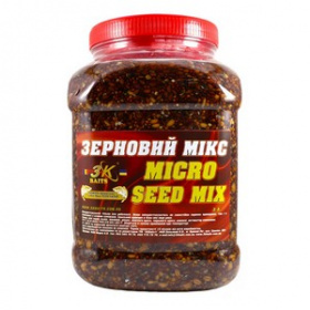 Зерновий МІКС Micro Seed Mix (натуральний) ввідро/банка 3л