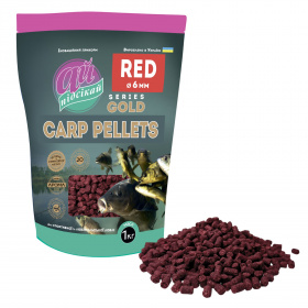 CARP Pellets RED Ø  6,0 мм 1000г у зіп упаковці