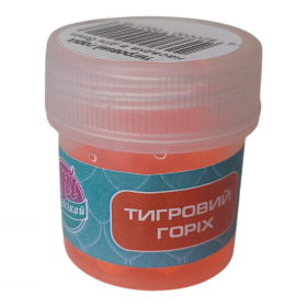 Плаваюча силіконова насадка 6мм в діпі ТИГРОВИЙ ГОРІХ у контейнері 25 мл