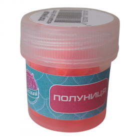 Плаваюча силіконова насадка 6мм в діпі ПОЛУНИЦЯ у контейнері 25 мл