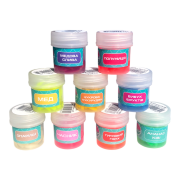 Опариш штучний силіконовий у діпі  МІКС З  9 АРОМАТІВ  (упаковка - 9 контейнері по 25 мл)